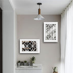 Wocred Set of 2 Rectangular Wall Mirror, Gorgeous Rustic Farmhouse Accent Mirror - Image 7
