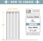 ChrisDowa Blackout Door Curtain - Image 6