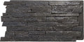 EverStone Acadia Ledge Faux Stone Panel, Dark River Color by EkenaMillwork