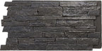 EverStone Acadia Ledge Faux Stone Panel, Dark River Color by EkenaMillwork