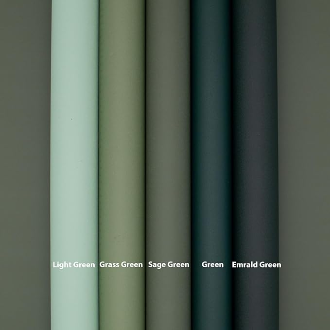 Yancorp 16"x120" Matte Sage Green Peel and Stick Wallpaper Removable Contact - Image 7
