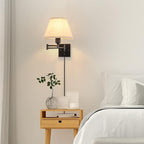 TRLIFE Wall Sconce Plug in, Dimmable Wall Sconces Set of Two Swing Arm Wall - Image 7