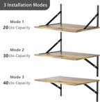 Deep Floating Wall Shelves - Image 4