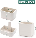 Phoenix Vine 6.5 Inch Wall Mounted Self-Watering Planter Pots - Image 3