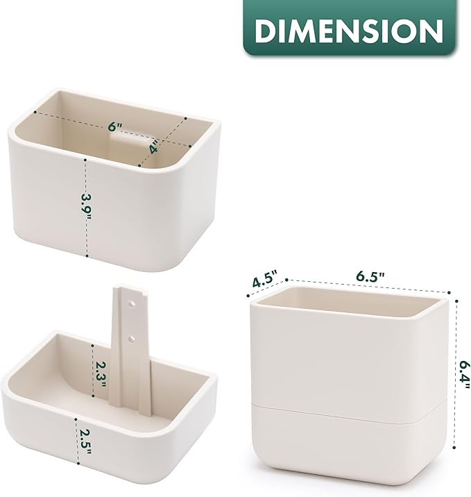 Phoenix Vine 6.5 Inch Wall Mounted Self-Watering Planter Pots - Image 3