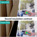 NICETOWN 100% Blackout Short Curtains - Image 4