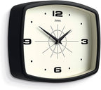 JONES CLOCKS® Movie wall Clock | Retro Rectangular Clock | 10 inch | Black | - Image 2