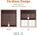 SEEYE Cordless Roman Shades - Image 6