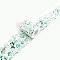 Watercolor Eucalyptus Leaves Wallpaper Border 3.9"X196.8" Peel and Stick Wall by WEISENI