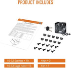 Tecmojo 6U Wall Mount Rack Network Cabinet - Image 6