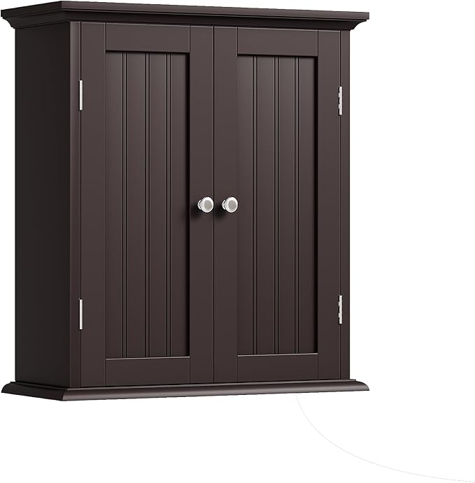 ChooChoo Bathroom Wall Cabinet, Over The Toilet Space Saver Storage Cabinet by ChooChoo