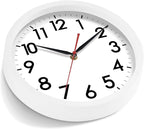 AKCISOT 14 Inch Wall Clock Silent Non Ticking Modern Wall Clocks Battery - Image 2