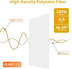 EVERECO 6 Pack Large Acoustic Panels, 47.2×23.6×0.4 inches, Soundproof Panels - Image 4