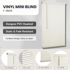 LOTUS & WINDOWARE Cordless Mini Blind, Window Blinds - Image 4