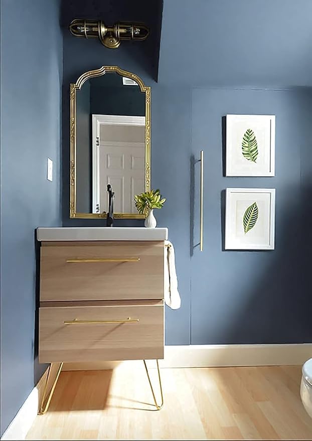 Dimoon 118''x23.6'' Blue Peel and Stick Wallpaper Contact Paper Modern Self - Image 3