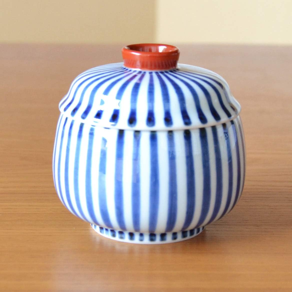 有田焼やきもの市場 Chawanmushi Cups with Lids Set of 2 Japanese Chawan Mushi Arita Imari ware Made in Japan Shumaki Tokusa