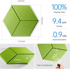 8 Pack Self-Adhesive Acoustic Panels 12" X 10" X 0.4" - Image 3