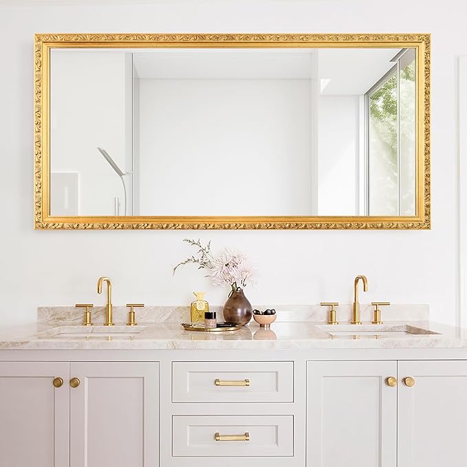 Large Decorative Mirror for Wall Decor, Big Vanity Mirror for Bathroom - Image 2