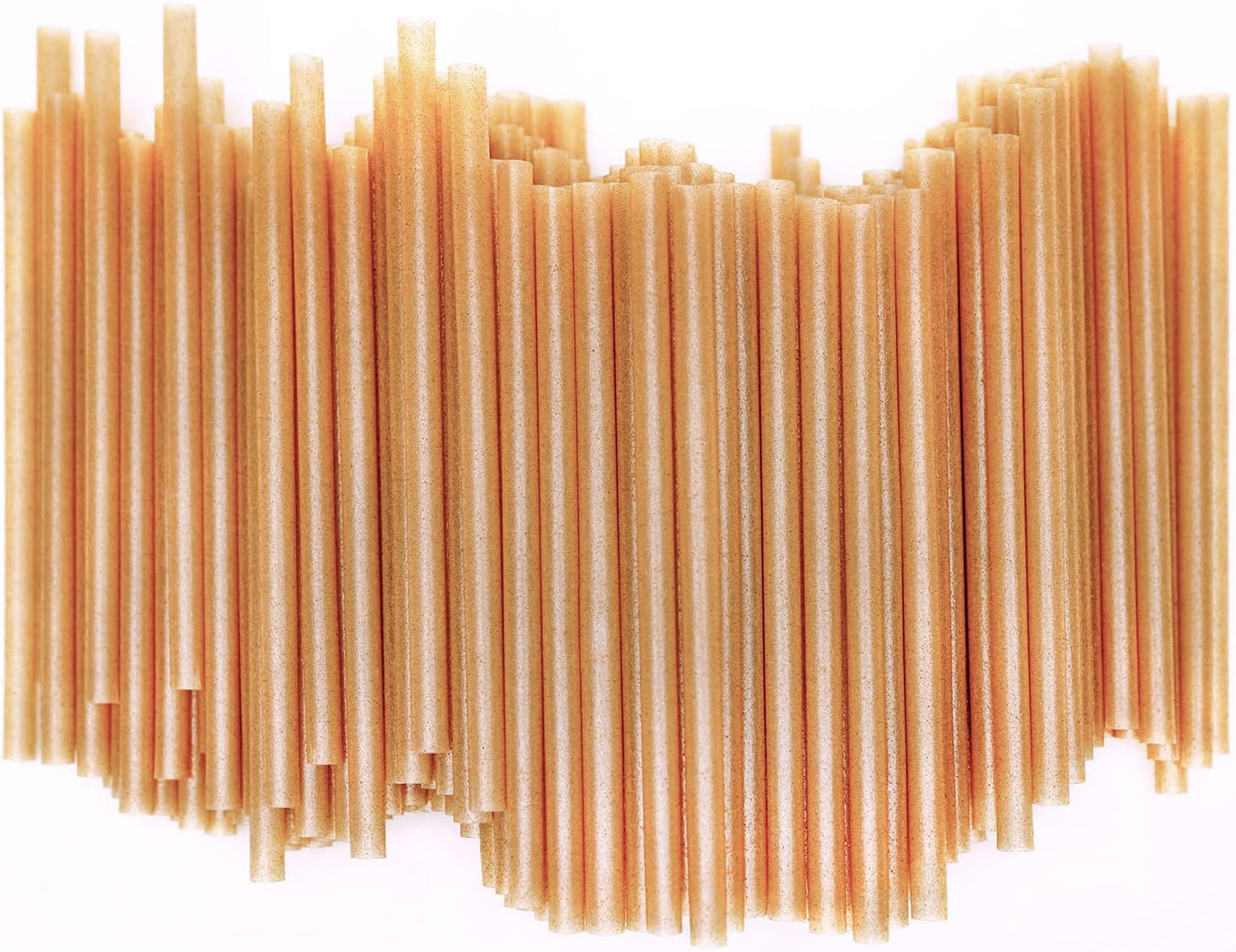 5 Inch Short Biodegradable Cocktail Straws 200 pcs Compostable Cocktail Stirrers Straws Made from 100% Sugarcane Fiber A Plasticless Sturdy Drinking Straws for Hot and Cold Drinks Not Foggy