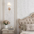 YENHOME 30"X118" Velvet Wallpaper Peel and Stick, Velvet Flocking Contact Paper - Image 2