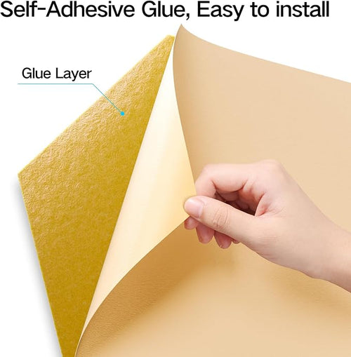 12 Pack Self-Adhesive Acoustic Panels 12" X 10" X 0.4" - Image 2