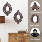 ZEXUIRU 4 Set. Rustic Wall Mirrors - Image 5