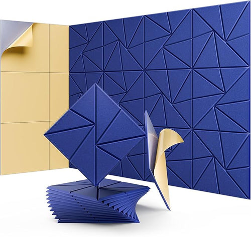 12 Pack Acoustic Panels, Sound Proof Foam Panels by LEIYER