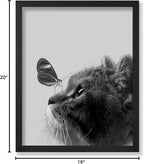 Poster Master Butterfly on Cat Poster - Image 7