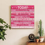 Pink Wall Decor, Inspirational Office Wall Art - Image 3