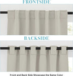 RYB HOME Blackout Curtains for Bedroom, Window Shades Thermal Insulating - Image 5