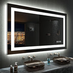 LOAAO 48"X30" LED Bathroom Mirror by LOAAO