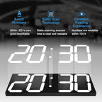 CHKOSDA LED Large Digital Wall Clock, Oversize Wall Clock - Image 5