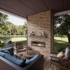 Ekena Millwork 48 5/8"W x 24 3/4"H x 1 1/4"D Cascade Stacked Stone, StoneWall - Image 12