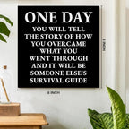 Inspirational Quotes Wall Art Decor, Motivational Success Canvas Painting - Image 2