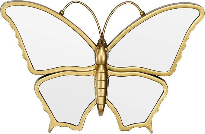 Decorative Butterfly Wall Mirror by Wartter