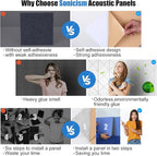Sonicism 18 Pack X-Lined Acoustic Panels - Image 4