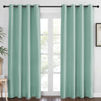 NICETOWN Blackout Curtains 84 Inch Length, Thermal Insulated Room Darkening by NICETOWN