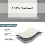 Customize Cordless Roller Shades Blackout Blinds - Image 4