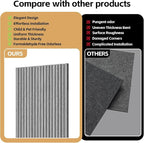 RITOLLO 8 Packs Acoustic Panel 47.2"×23.6" Sound Absorbing Slat Wall Panels - Image 3