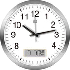 HITO 16 Inch Silent Wall Clock Battery Operated by hito