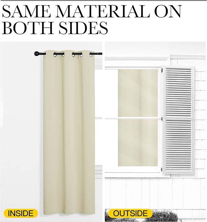 NICETOWN Door Curtain for Doorway Privacy, Room Divider Cover - Image 6