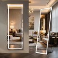 64" x 21" Full Length LED Floor Mirror by Kosmonia