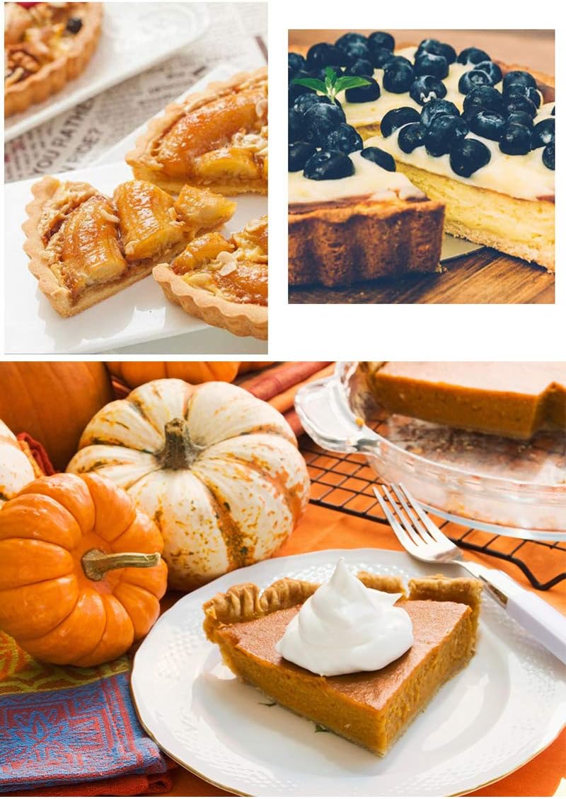 Rectangular Tart Pie Pan Flan Quiche Cheese Molds with Removeable Release Bottom Fluted - 12.8 x 8.5 Inch