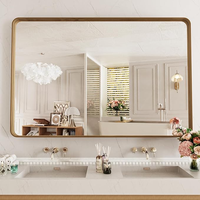 LOAAO 55X30 Inch Bathroom Mirror - Image 8