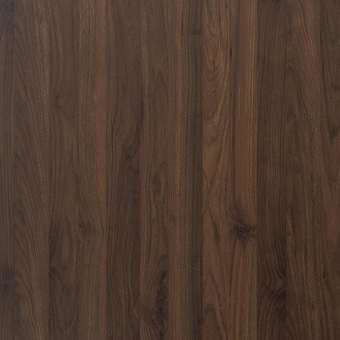 BOMENG Brown Walnut Wood Contact Paper 31.5x157.5in Rustic Distressed Faux Wood by BOMENG