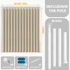 AJAZZ Blackout Accordion Door - Image 4
