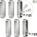 6PCS Foldable Wall Hooks, Zinc Alloy Flip Down Hooks, Retractable Wall Hooks by XSGTZMJ