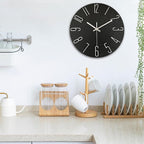 AIRUIFU Wall Clock 12 Inch Silent Non-Ticking Modern Clocks Battery Operated - Image 6