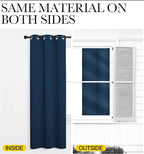 NICETOWN Bedroom Curtain Panels Blackout Draperies, Thermal Insulated Solid - Image 6