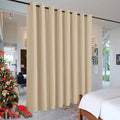 RYB HOME Extra Wide Curtains for Divider Room Separation Soundproof Temporary by RYBHOME
